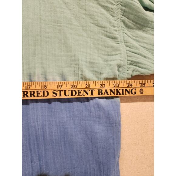 Electric & Rose Womens Oversized Sz XS Ombre Preppy Beachy Streetwear Vacation - Picture 9 of 11